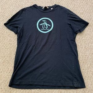 Original Penguin t shirt, size medium. Navy